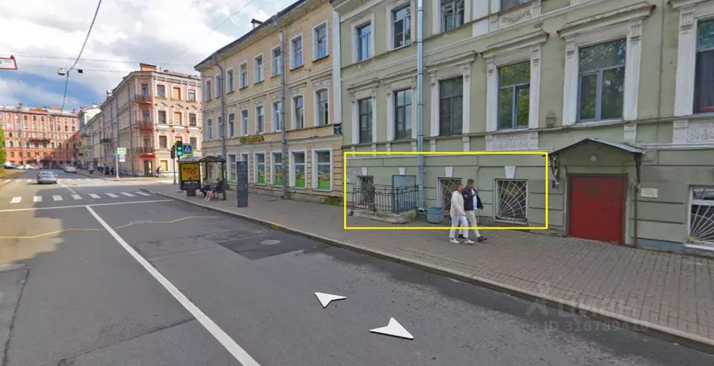 Торговая площадь в Санкт-Петербург Садовая ул., 102 (110 м) - Фото 1