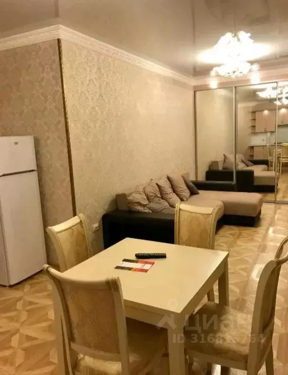 Студия Ставропольский край, Минеральные Воды ул. Пушкина, 1 (33.0 м) - Фото 1