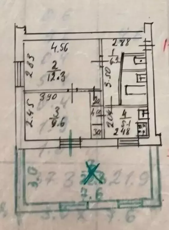 2-к кв. Дагестан, Махачкала ул. Абдулхакима Исмаилова, 38В (61.0 м) - Фото 2