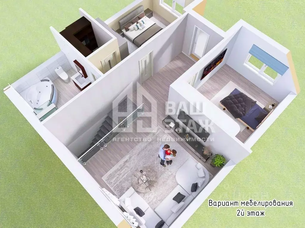 Дом в Калужская область, Бабынинский муниципальный округ, Воротынск ... - Фото 2