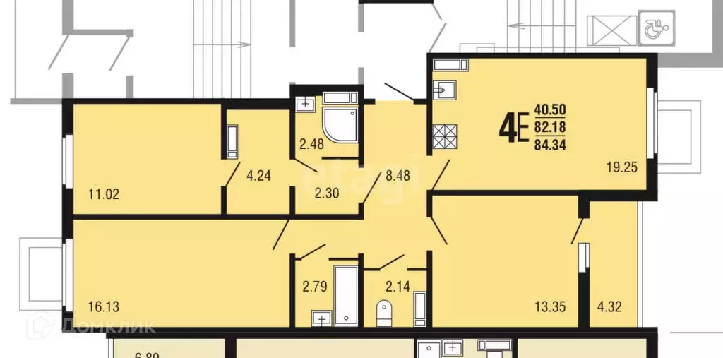 Продаётся 3-к квартира, 82.1 м - Фото 1