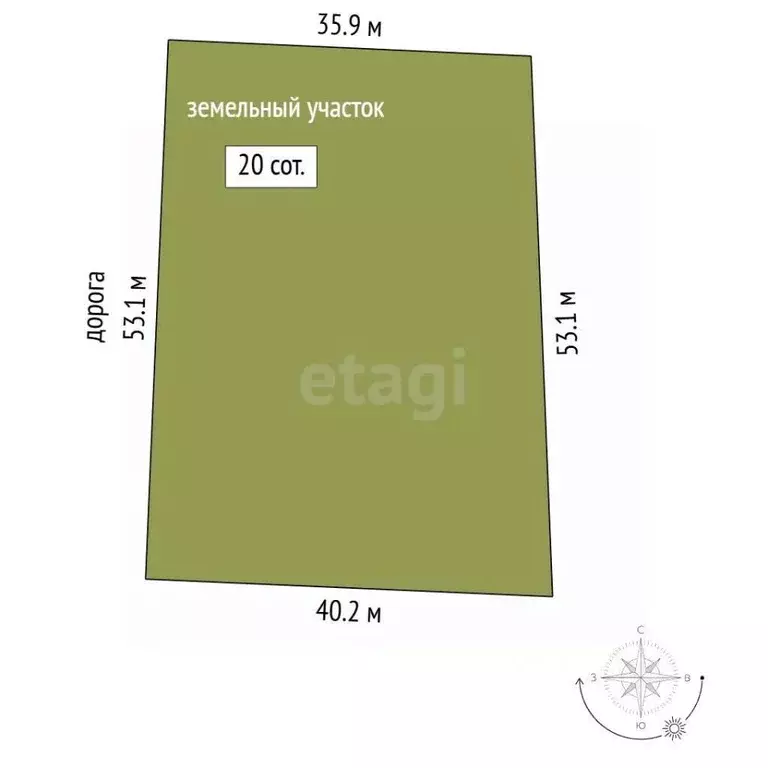 Участок в Москва с. Былово, ул. 1-я Шелестово (20.0 сот.) - Фото 2