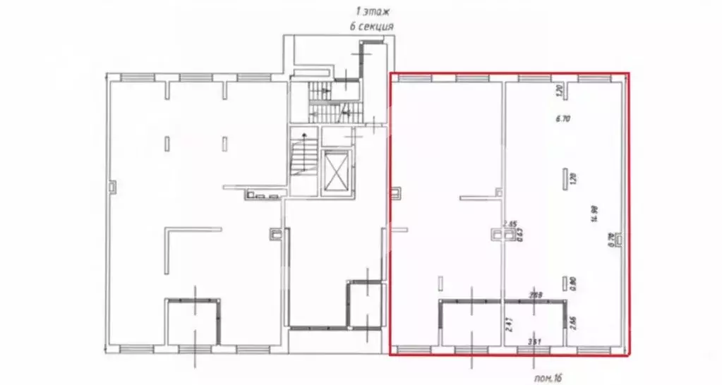 Помещение свободного назначения в Москва Цимлянская ул., 3к2 (196 м) - Фото 2