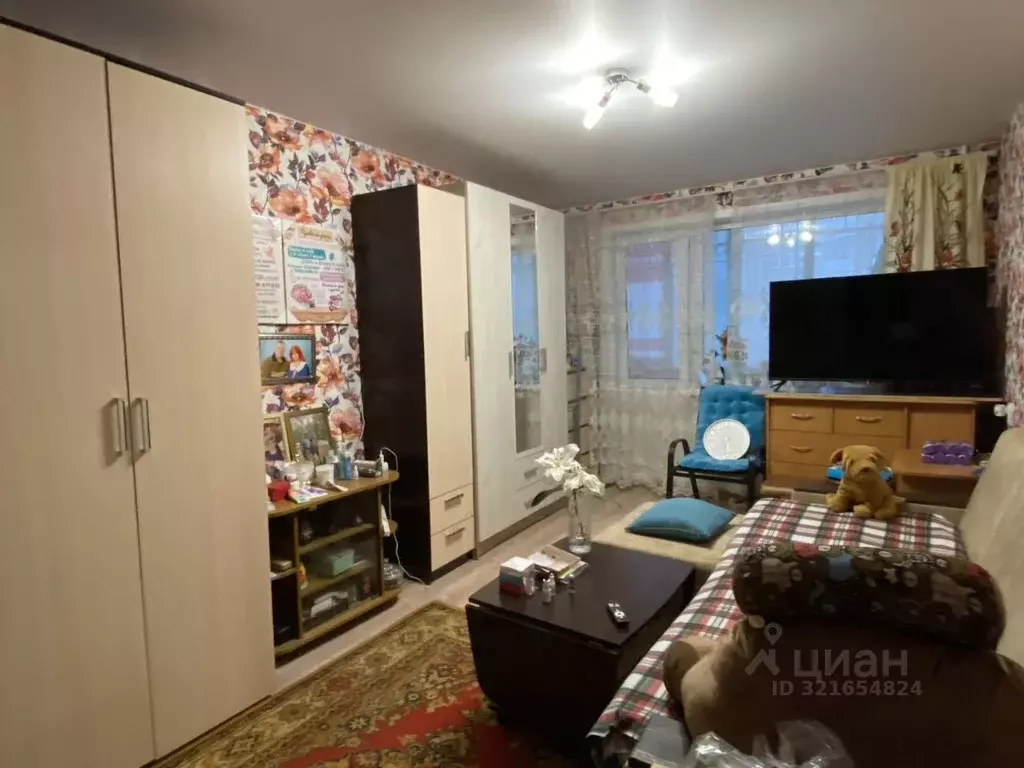 1-к кв. Кемеровская область, Кемерово просп. Химиков, 16А (32.0 м) - Фото 1