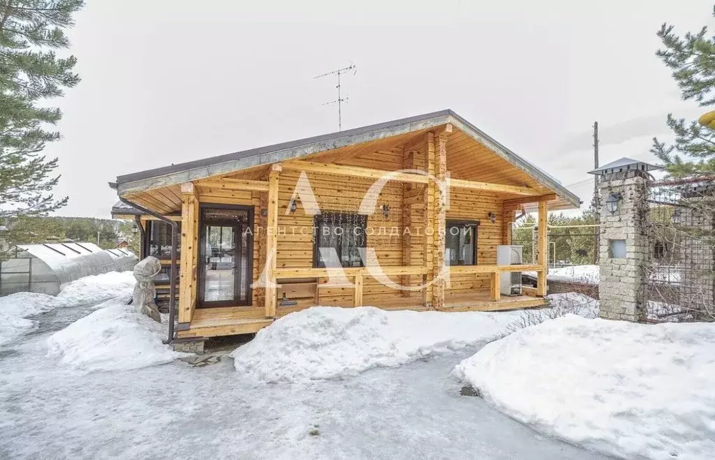 Дом в Свердловская область, Сысертский муниципальный округ, с. ... - Фото 1