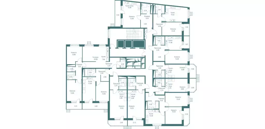 Квартира-студия: Одинцово, Северная улица, 5к2 (36.4 м) - Фото 1