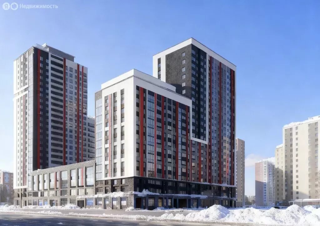 2-комнатная квартира: Екатеринбург, улица Викулова, 24 (72.2 м) - Фото 2