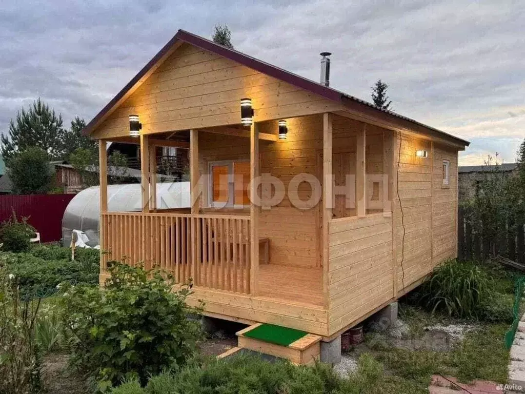 Дом в Новосибирская область, Колыванский район, Рыбачий СНТ 260 (55 м) - Фото 0