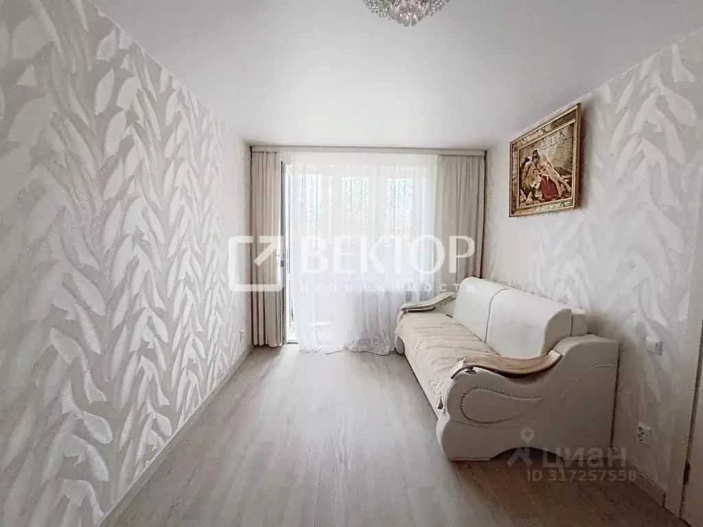 1-к кв. Ивановская область, Кохма ул. Ивановская, 1Г (35.0 м) - Фото 0