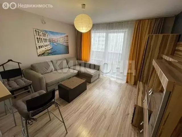 Квартира-студия: Новосибирск, Затулинский жилмассив, улица Зорге, 98 ... - Фото 1