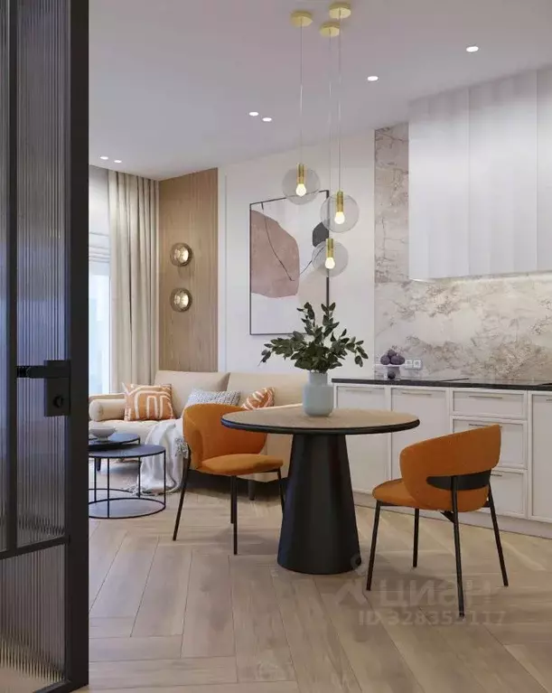 2-к кв. Москва ул. Народного Ополчения, 13 (46.0 м) - Фото 1