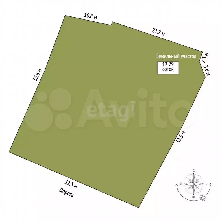 Дом 52,9 м на участке 12,3 сот. - Фото 0