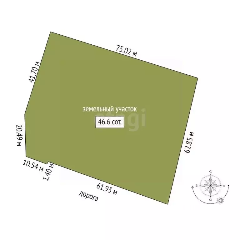 Участок в Крым, Феодосия муниципальный округ, Приморский пгт пер. ... - Фото 2