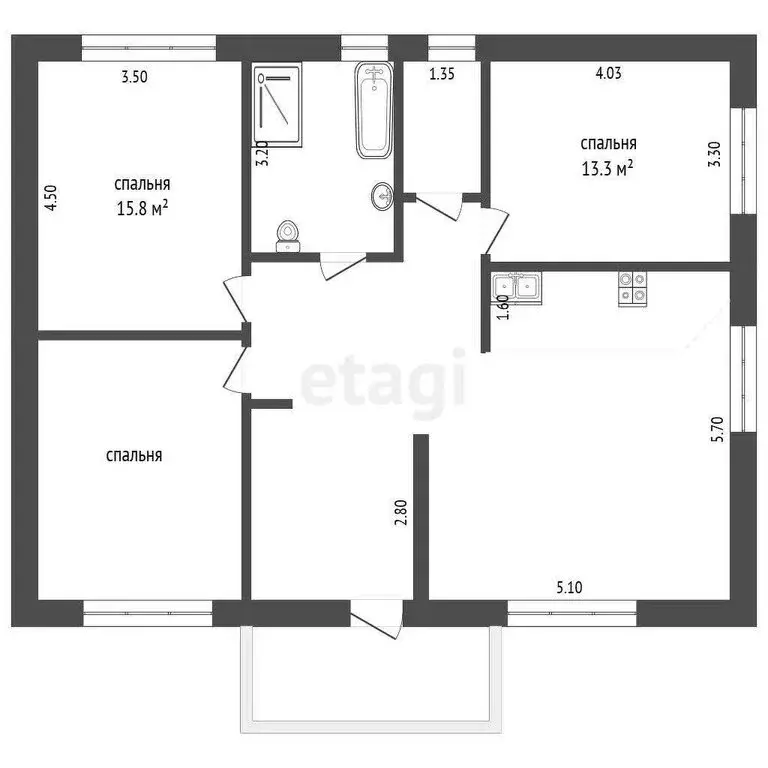 Дом в Тюменский муниципальный округ, рабочий посёлок Винзили, ... - Фото 1