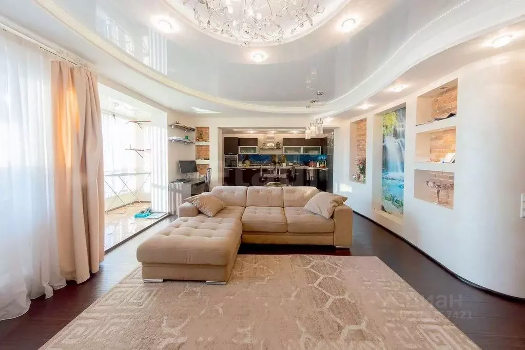 3-к кв. Пермский край, Пермь ул. Докучаева, 40А (88.0 м) - Фото 1