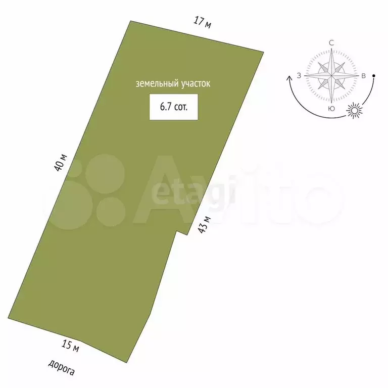 Дача 55 м на участке 6,7 сот. - Фото 0