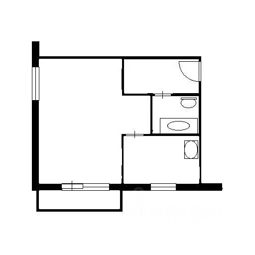 1-к кв. Новосибирская область, Новосибирск ул. Сибиряков-Гвардейцев, ... - Фото 1
