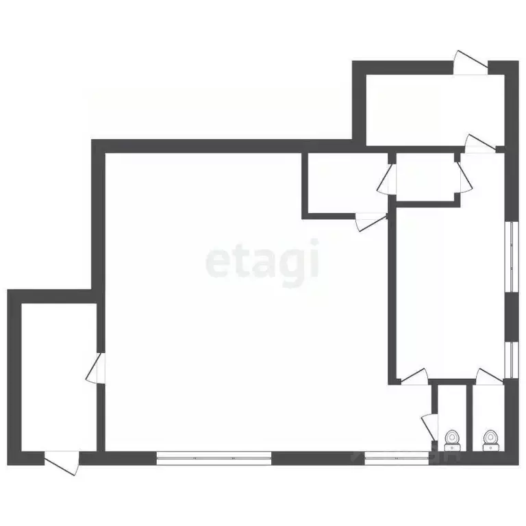 Торговая площадь в Хабаровский край, Комсомольск-на-Амуре просп. ... - Фото 1