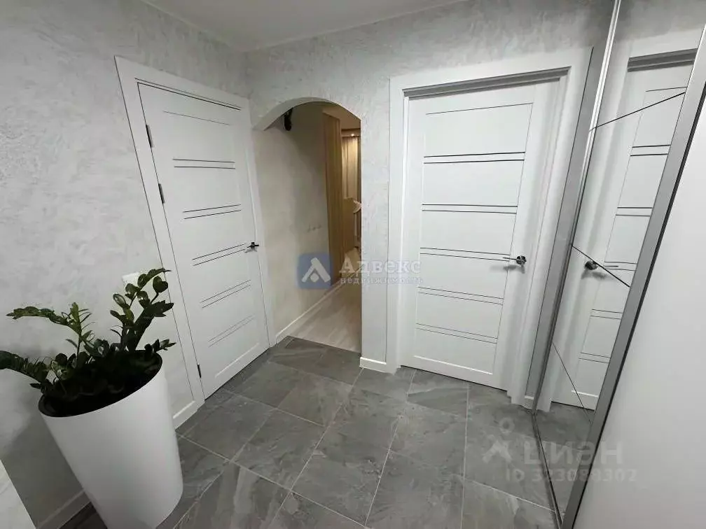 1-к кв. Тюменская область, Тюмень ул. Ю.-Р.Г. Эрвье, 30к1 (43.4 м) - Фото 2