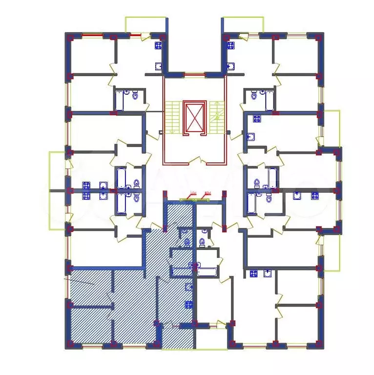3-к. квартира, 73,6 м, 1/8 эт. - Фото 1