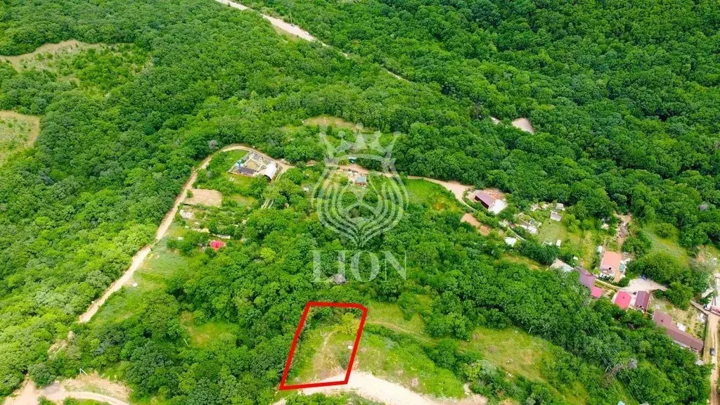 Участок в Крым, Алушта муниципальный округ, пос. Розовый ул. Ароматная ... - Фото 1