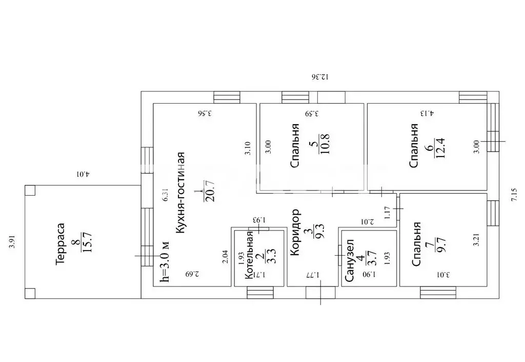 Дом в Медовка, улица Полковника Зайцева, 107 (88 м) - Фото 0