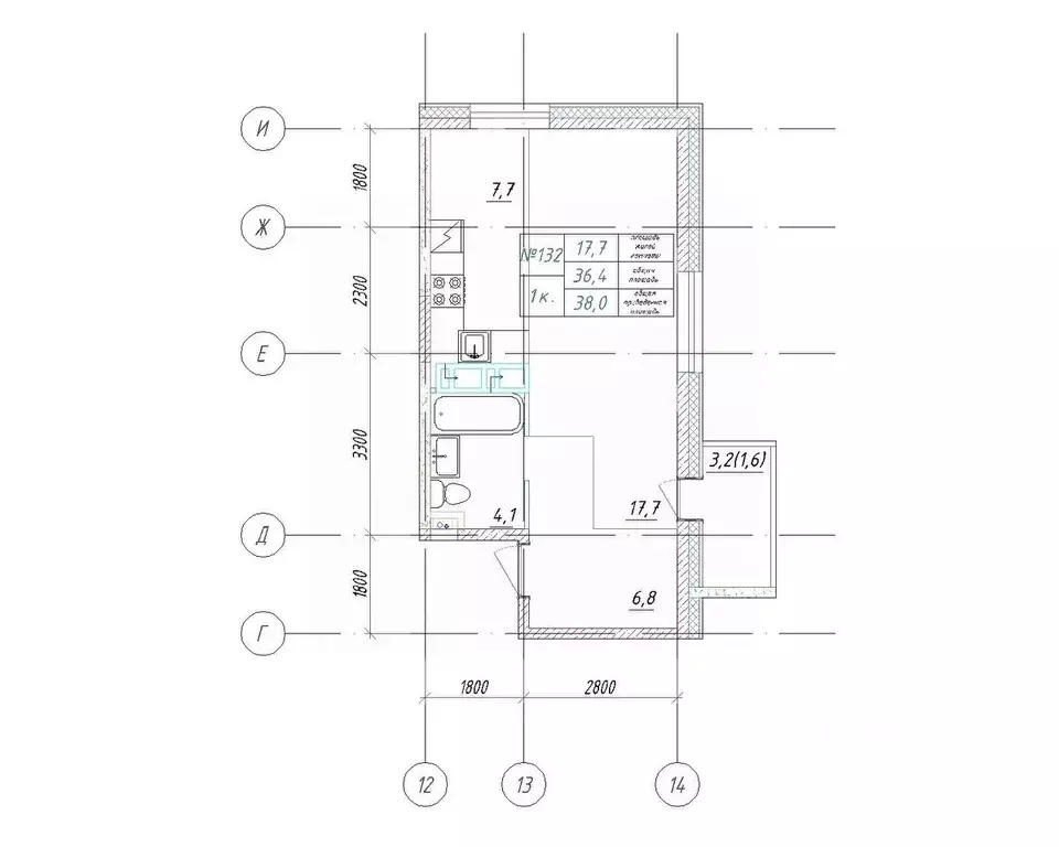 1-к кв. Приморский край, Большой Камень ул. Ленина, 14 (38.0 м) - Фото 1
