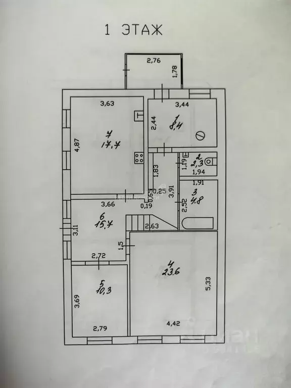 Дом в Татарстан, Казань Поперечно-Кукушкинская ул., 29 (152 м) - Фото 1