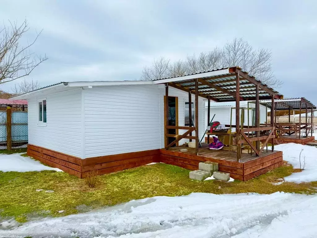 Дом в Краснодарский край, Ейский район, Должанская ст-ца ул. Пушкина, ... - Фото 1