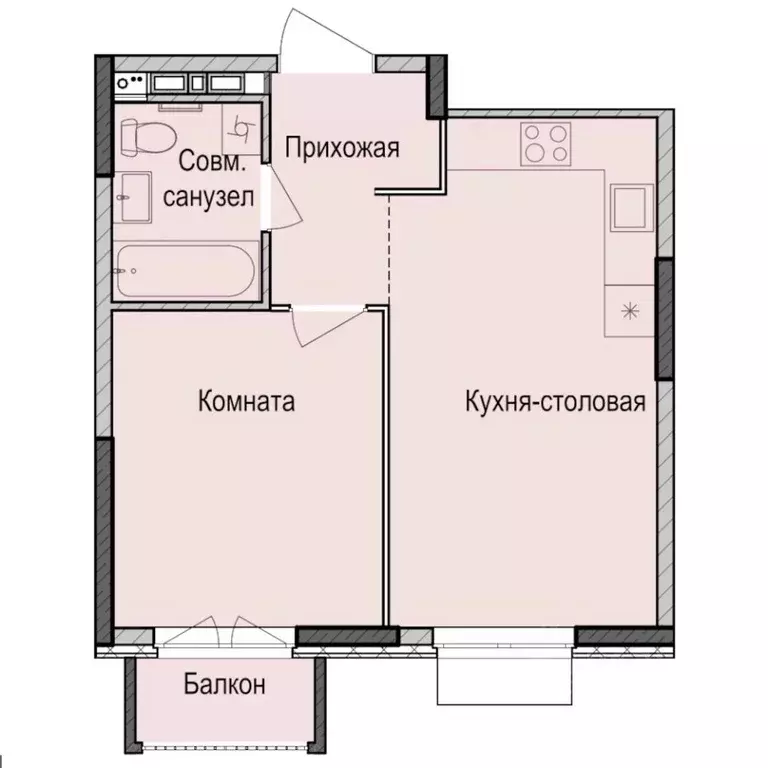 1-к кв. Удмуртия, Ижевск Карлутский жилрайон, 3-й мкр, Скандинавия ... - Фото 0