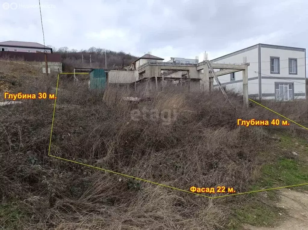 Участок в село Супсех, ДНТ Вог, Приморский проезд (6.7 м) - Фото 1