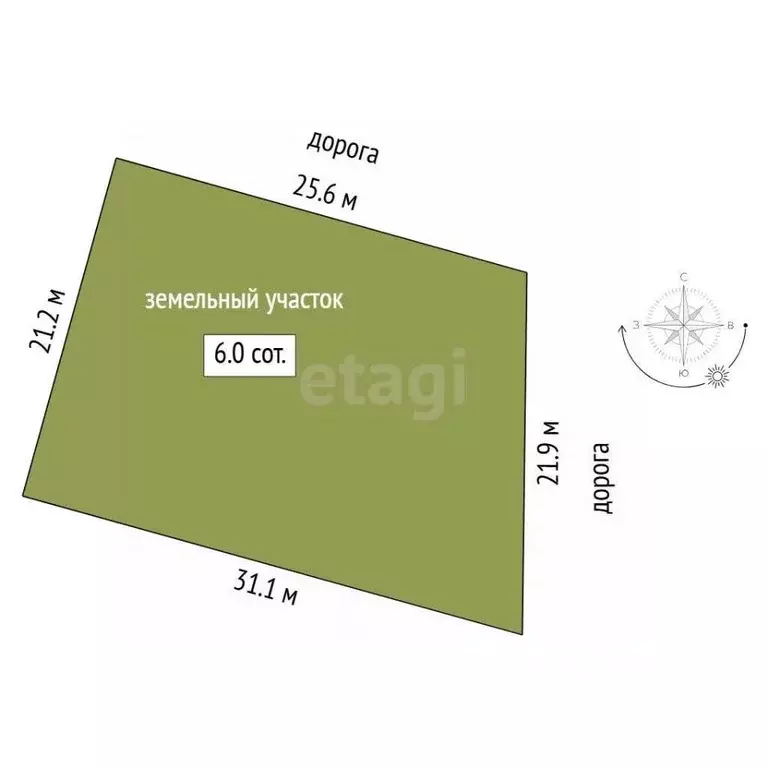 Участок в Тюменская область, Тюменский муниципальный округ, Соловьиная ... - Фото 2