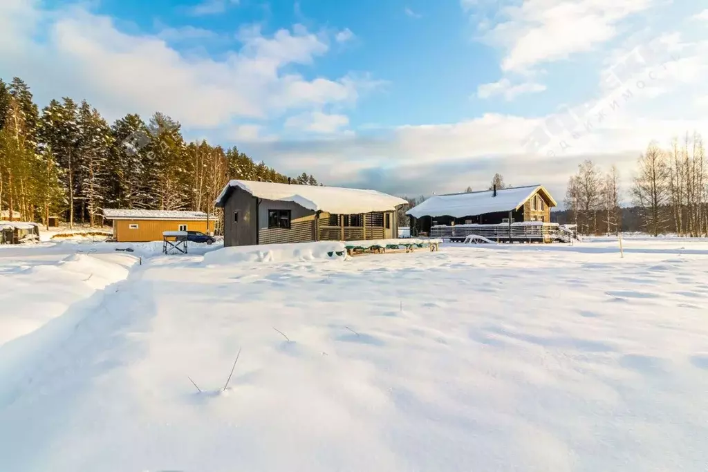 Дом в Ленинградская область, Приозерский район, Раздольевское с/пос, ... - Фото 1