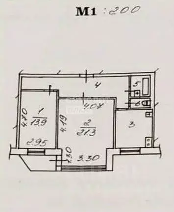 2-к кв. Ханты-Мансийский АО, Сургут ул. Дзержинского, 2 (60.5 м) - Фото 2