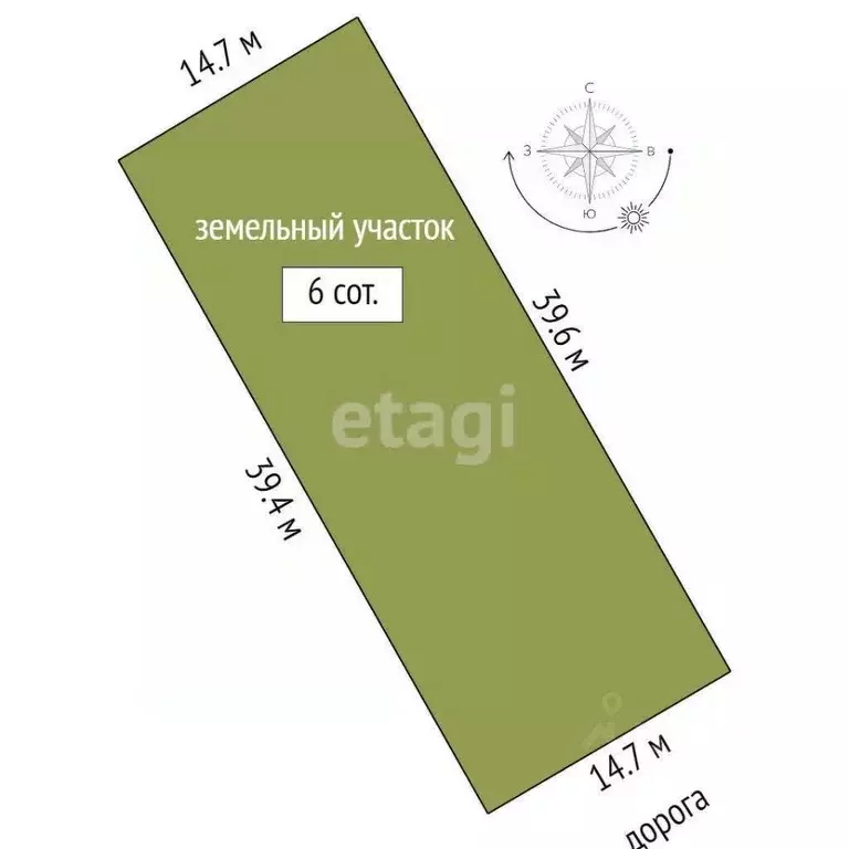 Участок в Ростовская область, Мясниковский район, Краснокрымское ... - Фото 2