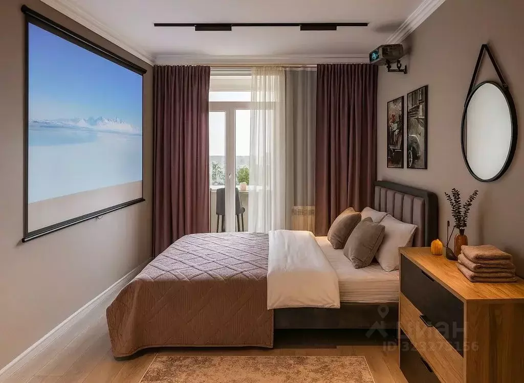 1-к кв. Ростовская область, Ростов-на-Дону Береговая ул., 6 (47.0 м) - Фото 1