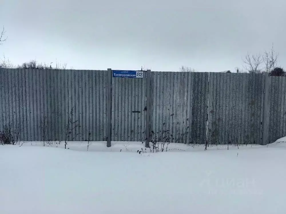 Участок в Самарская область, Сызрань Троекуровская ул., 82 (7.3 сот.) - Фото 2