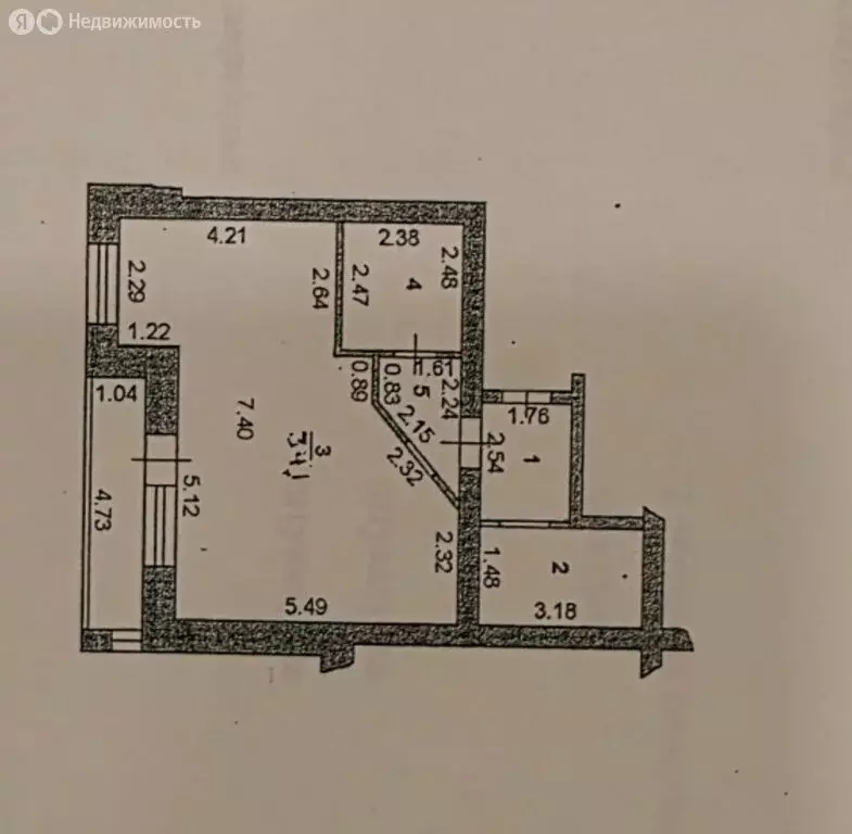 1-комнатная квартира: Липецк, улица Космонавтов, 39/5 (51.7 м) - Фото 1
