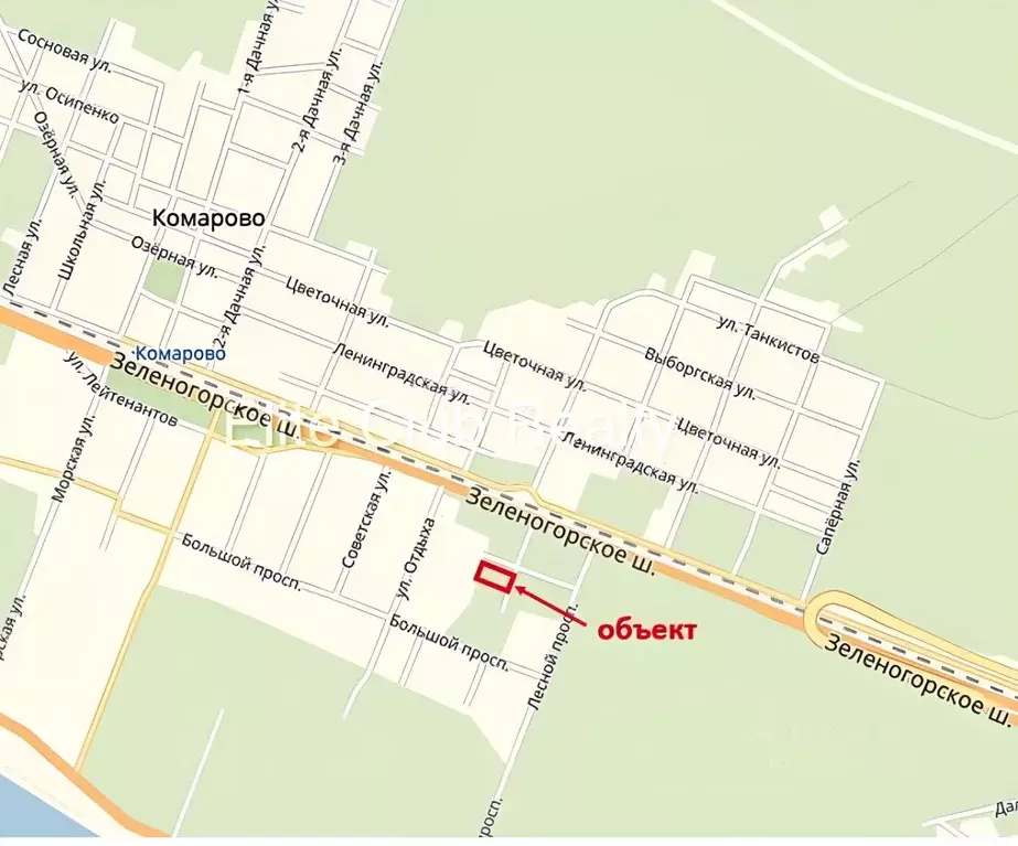 Участок в Санкт-Петербург пос. Комарово, ул. Пионерская (120.0 сот.) - Фото 1