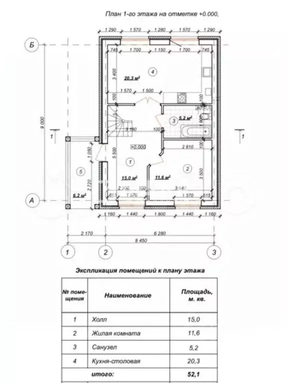 Дом в Костромская область, Кострома ул. Рыбацкая, 1 (100 м) - Фото 1