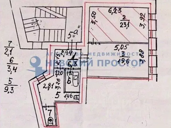 2-к кв. Санкт-Петербург ул. Блохина, 20/7 (68.5 м) - Фото 1