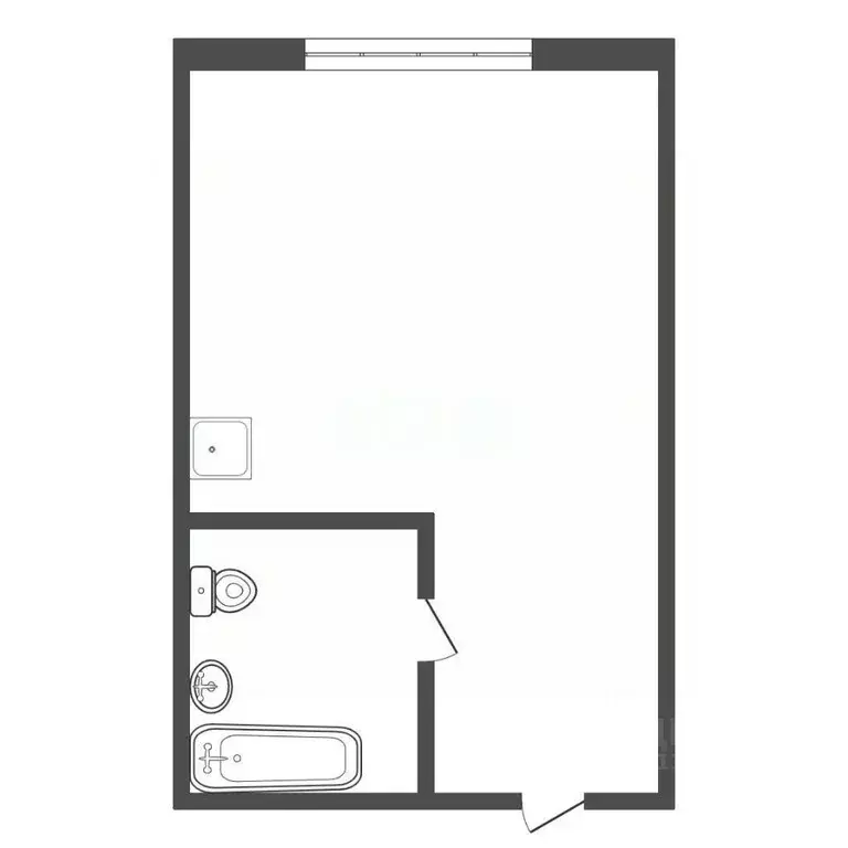 Студия Красноярский край, Красноярск Зеленая Роща мкр, ул. ... - Фото 2