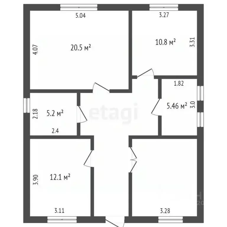 Дом в Ярославская область, Некрасовское рп ул. Солнечная, 14 (100 м) - Фото 1