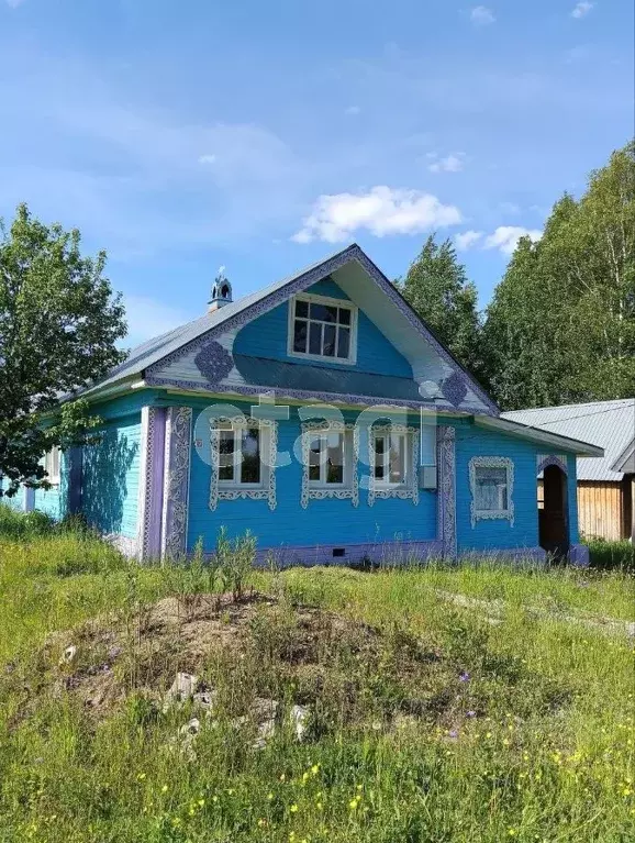 Дом в Вологодская область, Сямженский муниципальный округ, д. ... - Фото 1