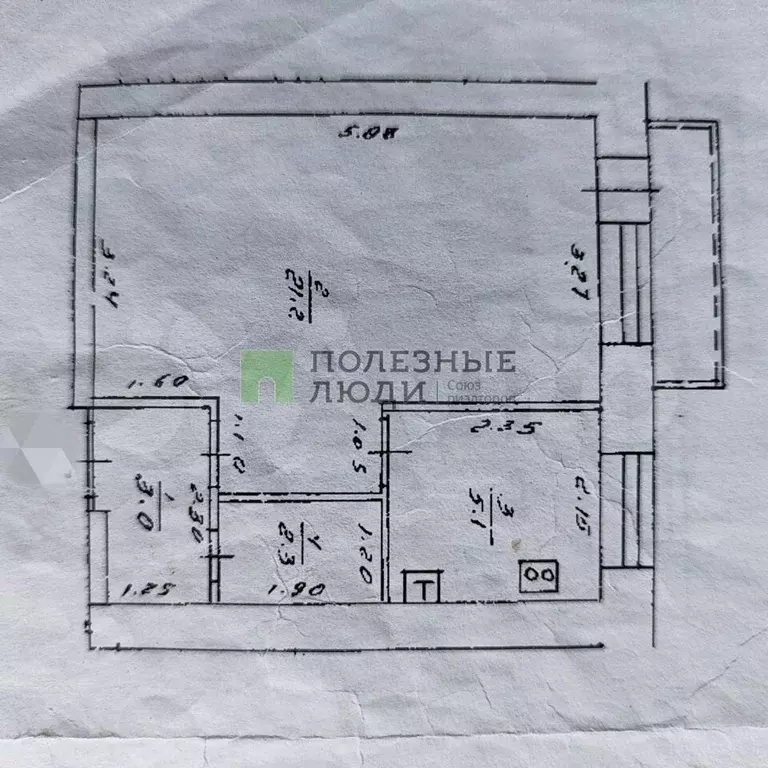 1-к. квартира, 33 м, 9/9 эт. - Фото 0