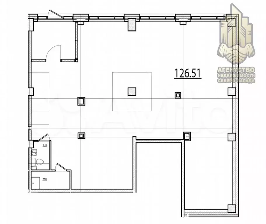 Продажа помещения в well 131.5 м2 - Фото 1