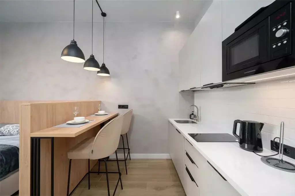 Студия Санкт-Петербург наб. Макарова, 58 (30.0 м) - Фото 1
