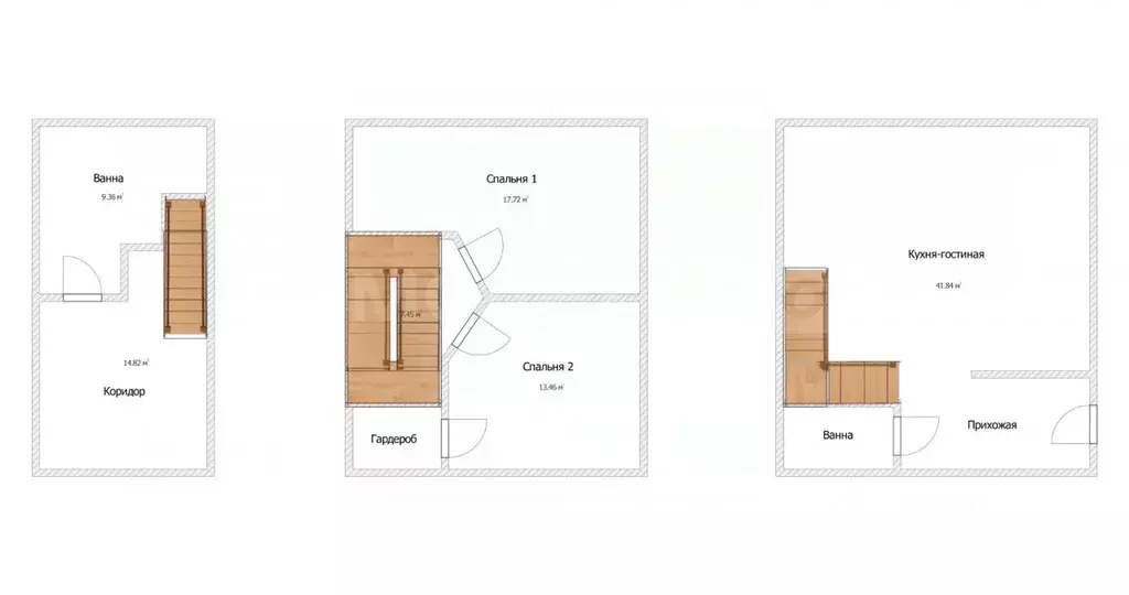 Таунхаус в Москва № 53 кв-л, 12 (110 м) - Фото 2