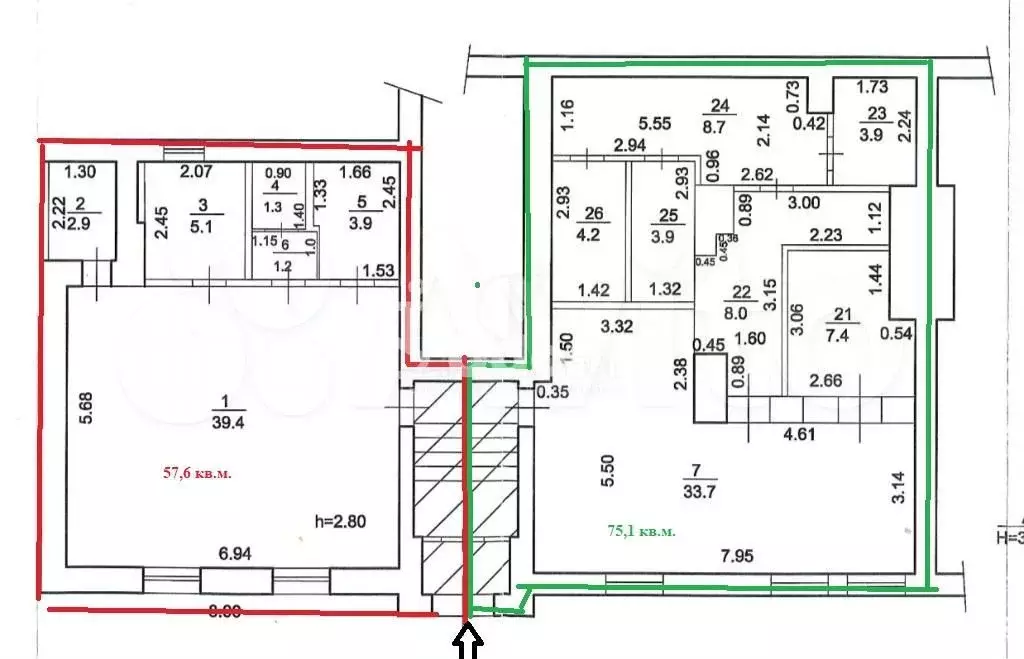 Сдам торговое помещение, 132.8 м - Фото 1
