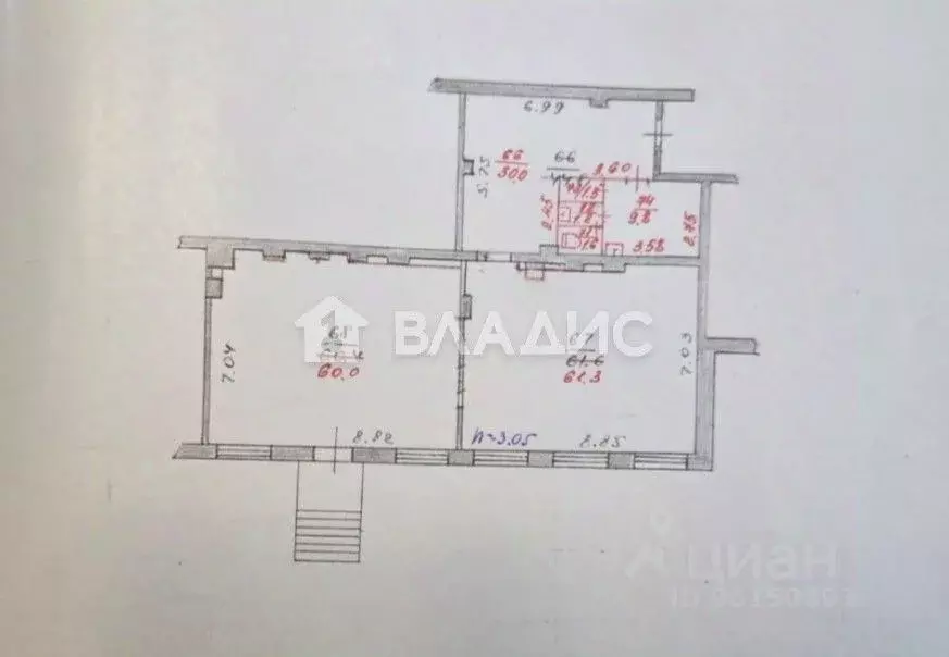 Торговая площадь в Карелия, Петрозаводск ул. Ровио, 3 (100 м) - Фото 2